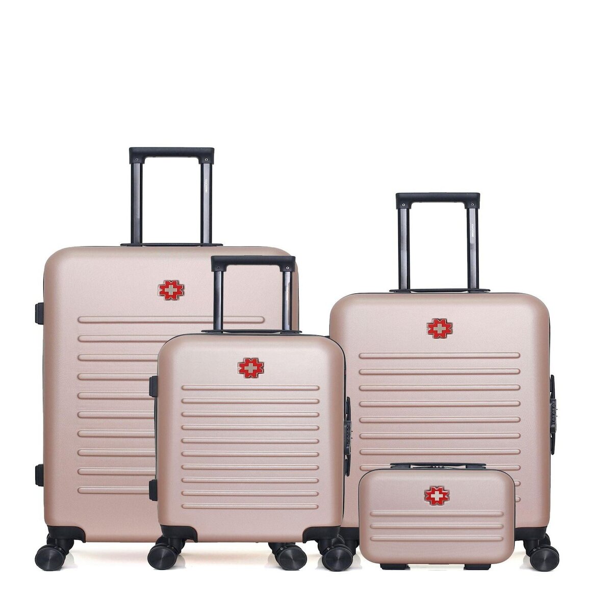 SWISS KOPPER SWISS KOPPER - LOT DE 4 - Valises grand format, weekend, cabine et vanity WIL