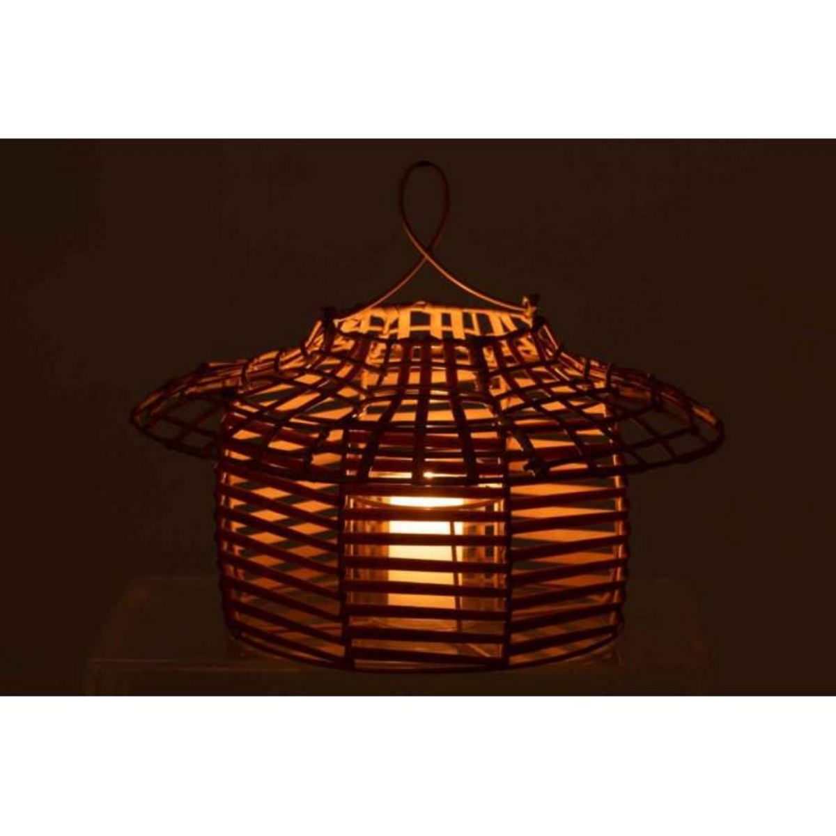 Paris Prix Photophore Design  Suspendu  40cm Naturel