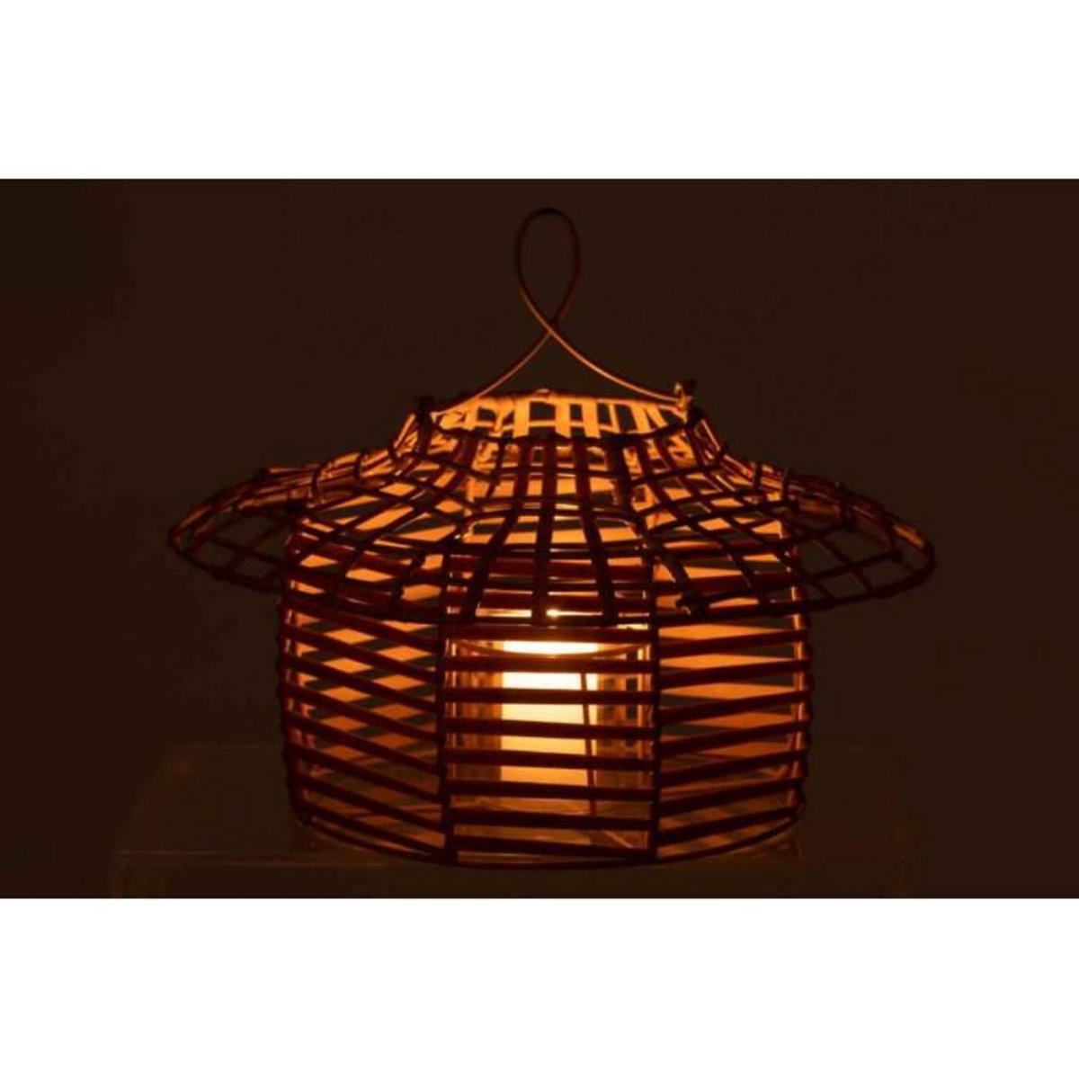 Paris Prix Photophore Design  Suspendu  40cm Naturel