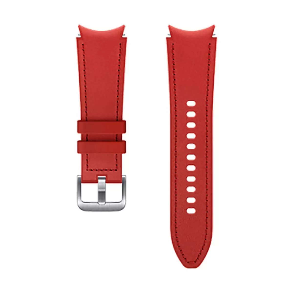 Samsung Bracelet Watch 4/5/6 Cuir 115mm rouge