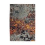 Paris Prix Tapis Vintage à Poils Courts  Blaze  Multicolore. Coloris disponibles : Multicolore