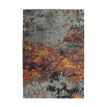 Paris Prix Tapis Vintage à Poils Courts  Blaze  Multicolore. Coloris disponibles : Multicolore