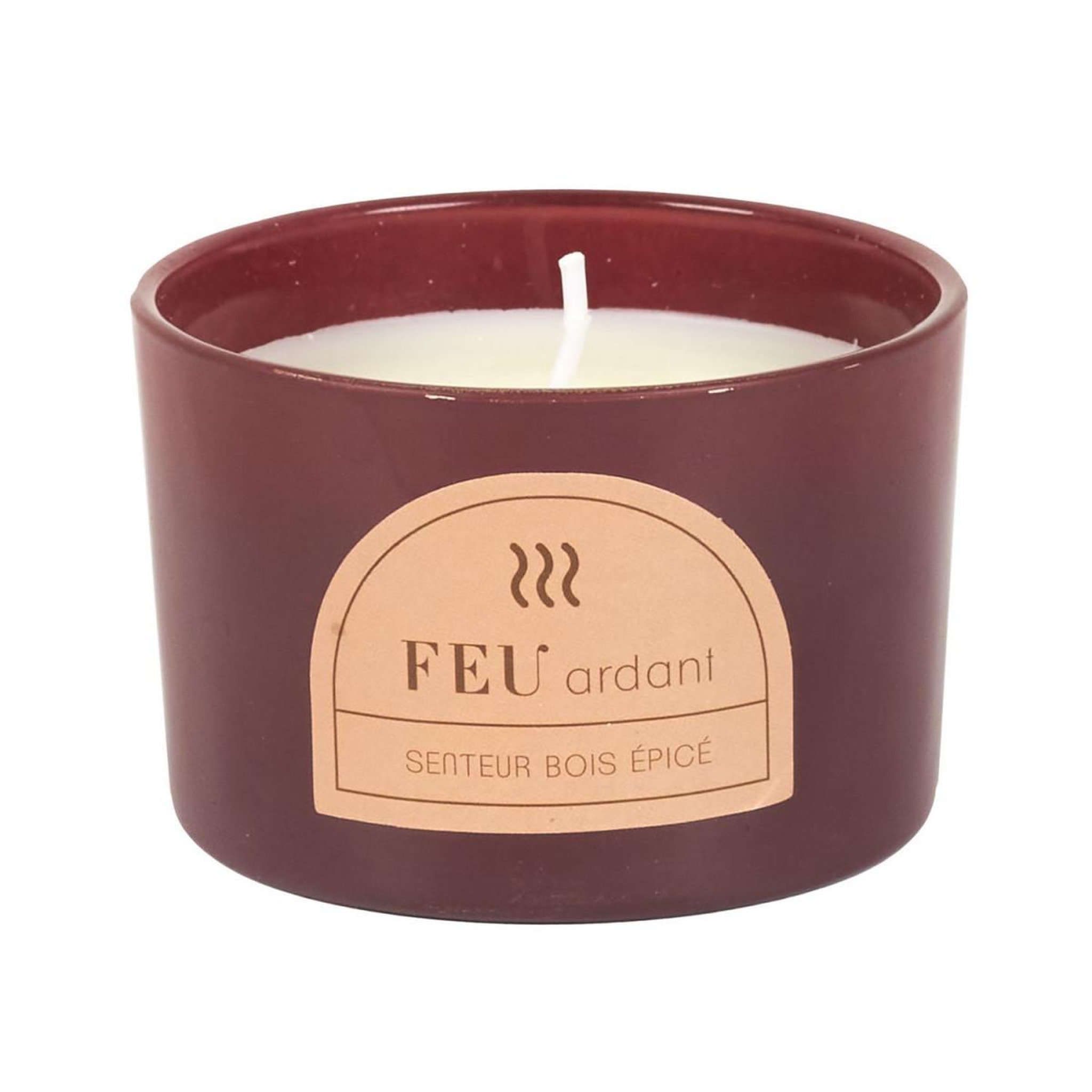 Voir la diapositive 3 : The Home Deco Factory Coffret 4 bougies parfumées  éléments  8cm beige