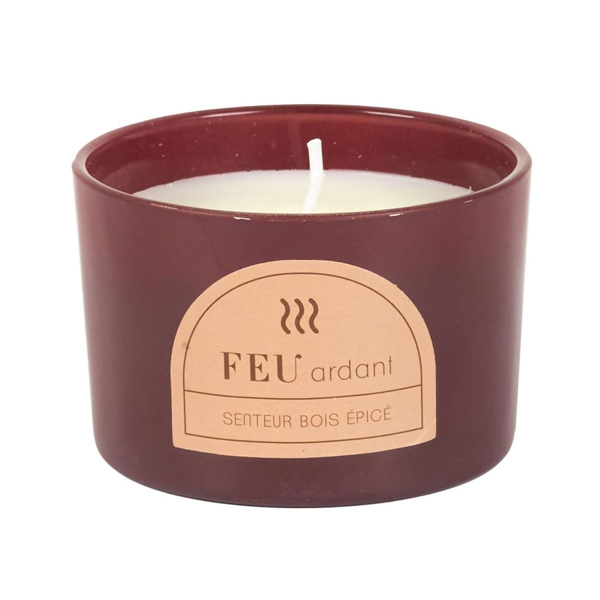 Paris Prix Coffret 4 Bougies Parfumées  Éléments  8cm Beige