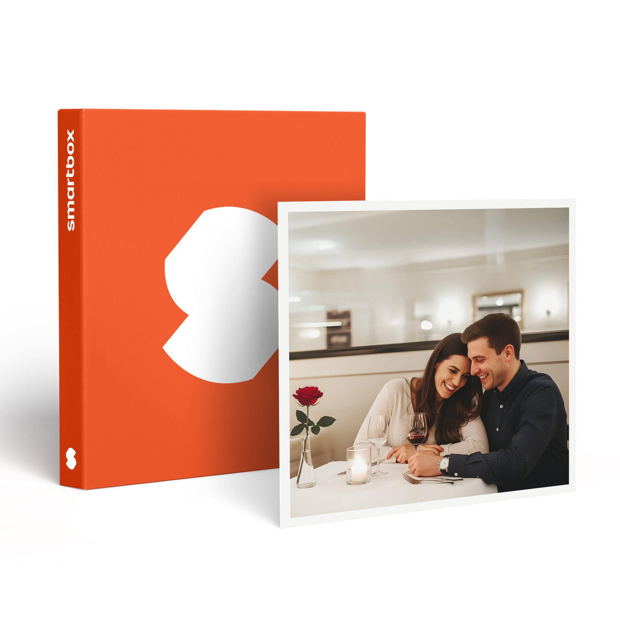 Smartbox Saint-valentin en amoureux : dîner romantique en france - coffret cadeau gastronomie