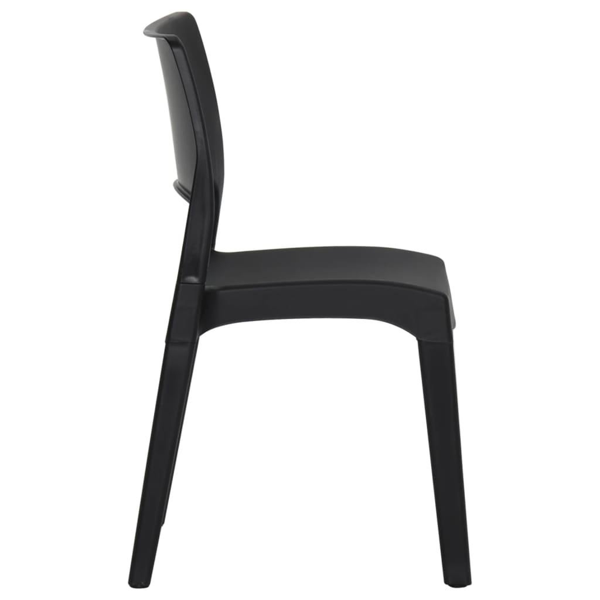 Voir la diapositive 4 : VIDAXL Chaises de jardin lot de 2 Polypropylene Anthracite