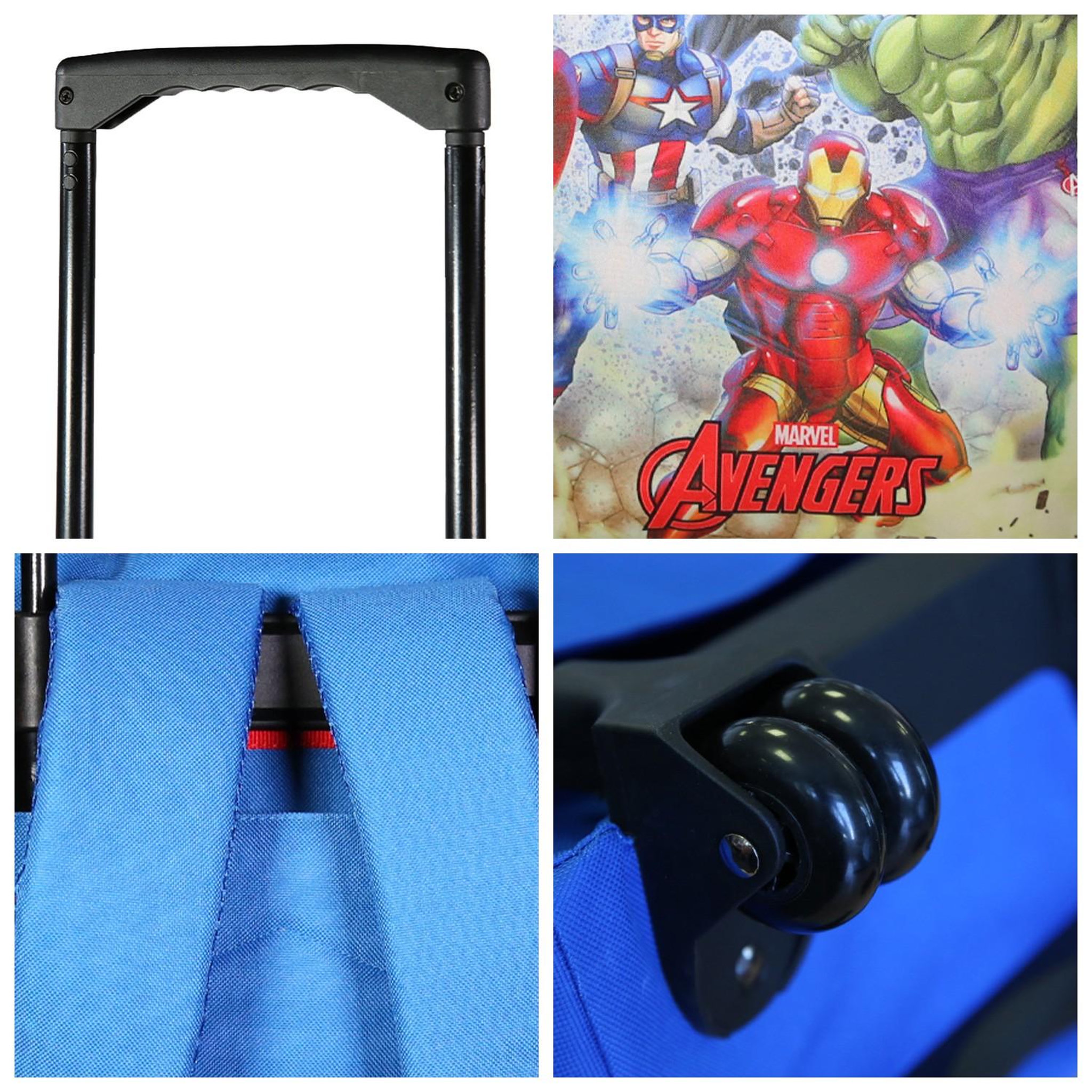 Voir la diapositive 6 : Bagtrotter BAGTROTTER Sac à dos à roulettes Avengers Multicolore
