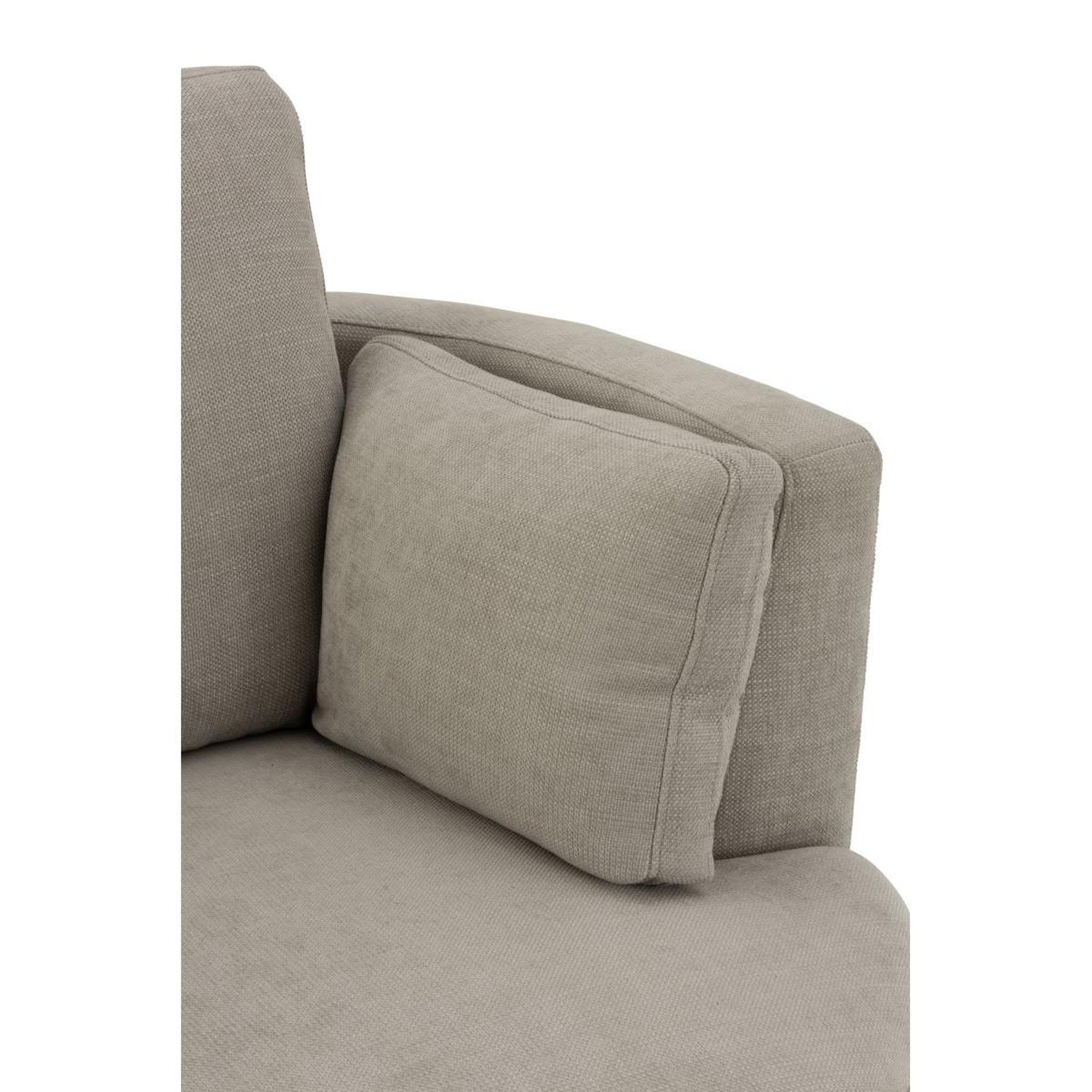 Voir la diapositive 5 : J-LINE Fauteuil Pivotant  Swiv  109cm Gris