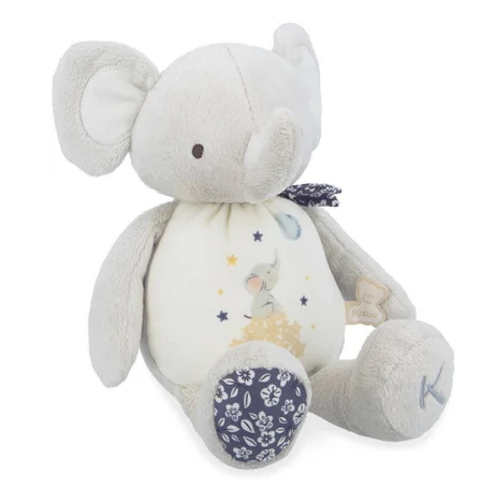 Voir la diapositive 2 : Kaloo Peluche sonore - Elephant