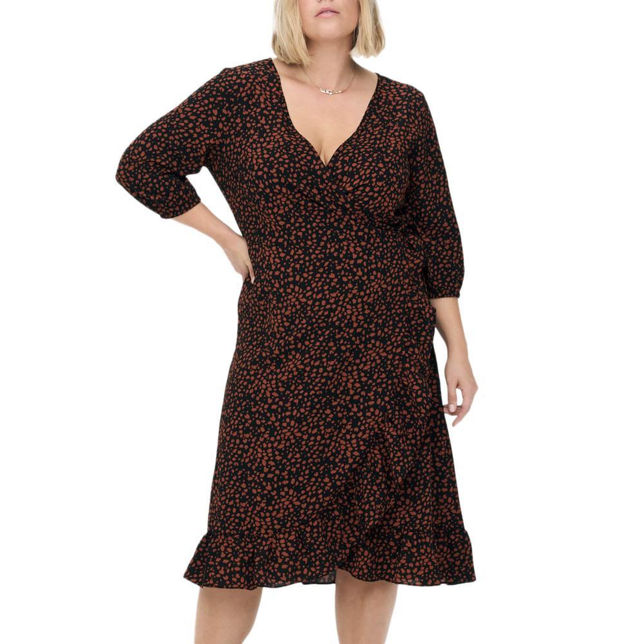 Voir la diapositive 1 : Only Robe Noir/ Femme Only Carmakoma Carluxlea