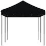 Voir la diapositive 4 : VIDAXL Tente de reception pliable escamotable noir 580x292x315 cm
