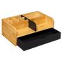 Voir la diapositive 2 : FIVE Plateau Organiseur 1 Tiroir  Modern  25cm Charbon