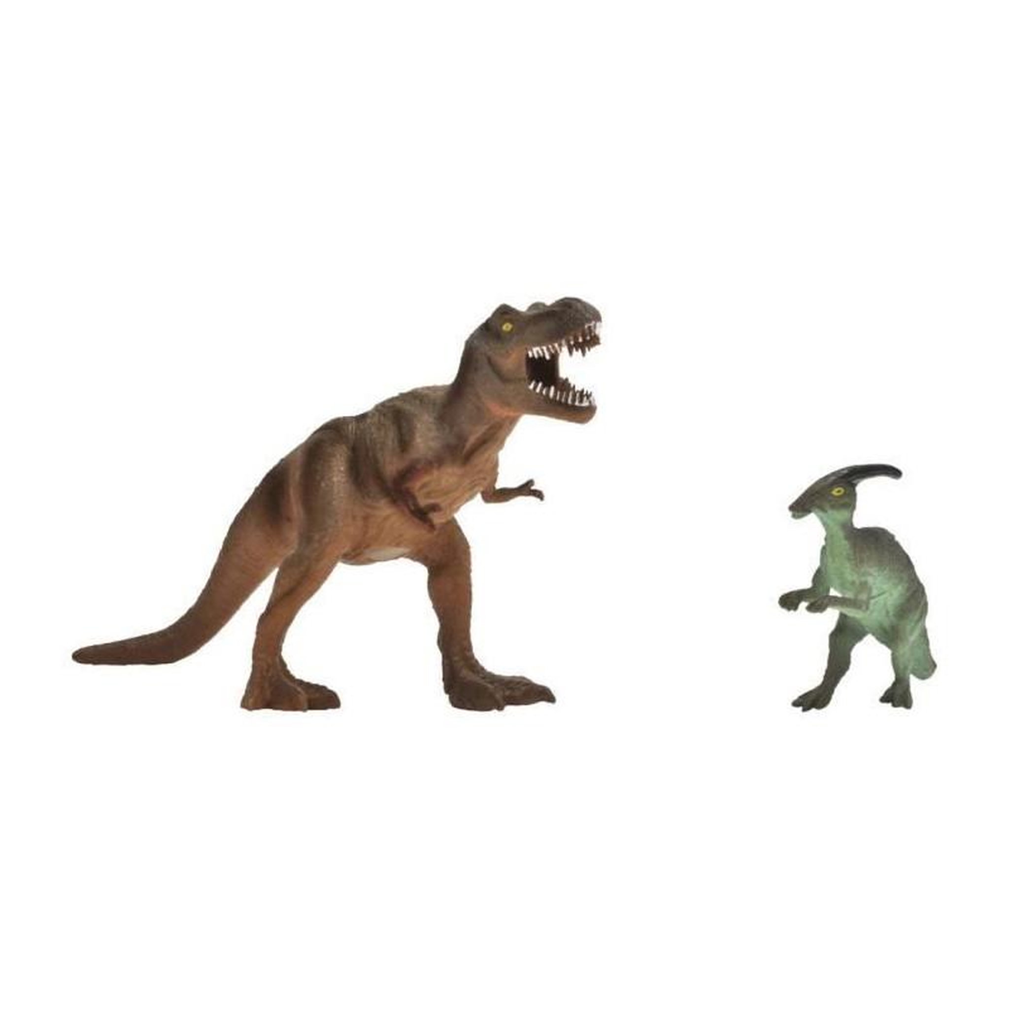 Voir la diapositive 2 : SIMBA.DICKIE.GROUP Dickie - Chasseur de dinosaures - Véhicule + Treuil + figurine articulée et 3 dinosaures - Sons et lumieres