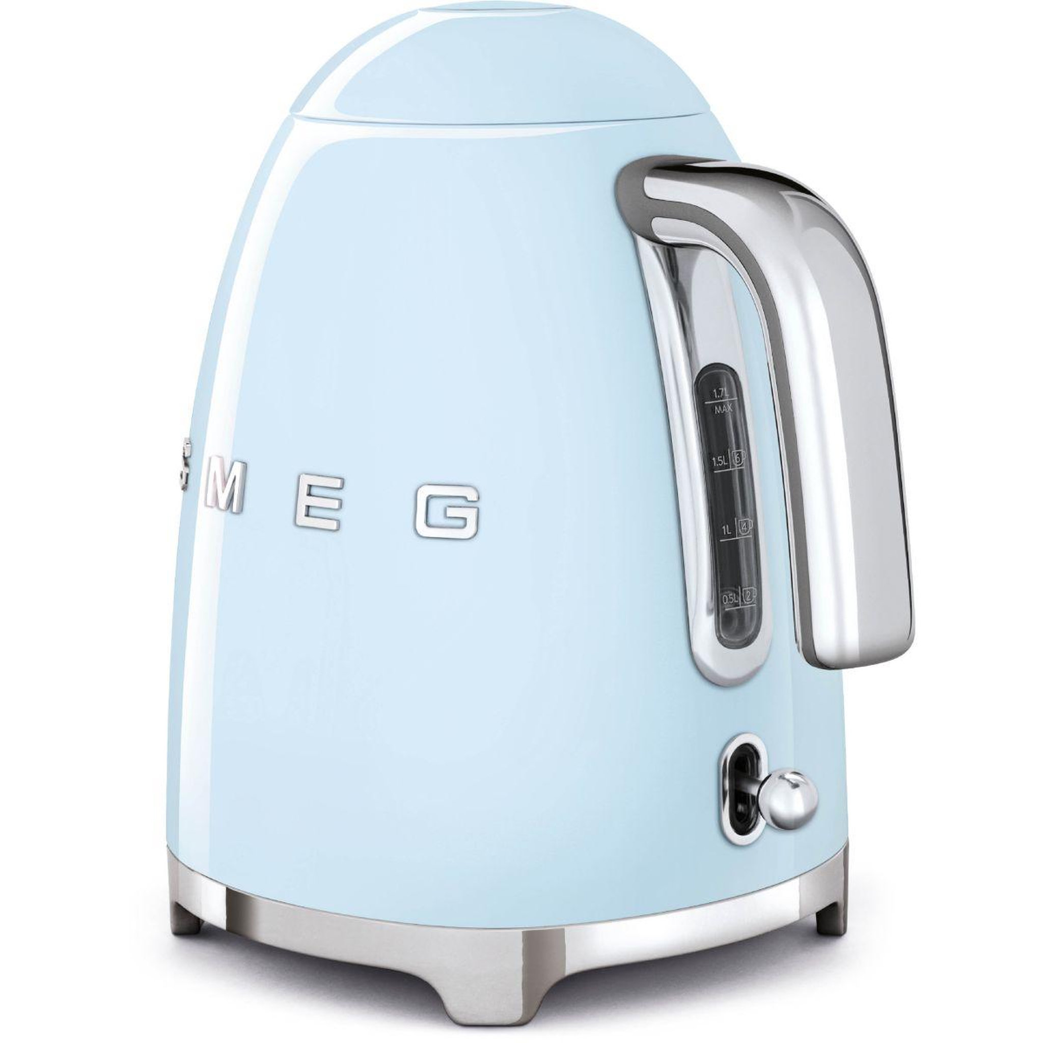Voir la diapositive 3 : SMEG Bouilloire klf03pbeu bleu azur