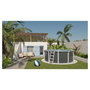 Voir la diapositive 1 : trigano Piscine hors sol acier ronde - 4,90 x 1,32 m - OSMOSE