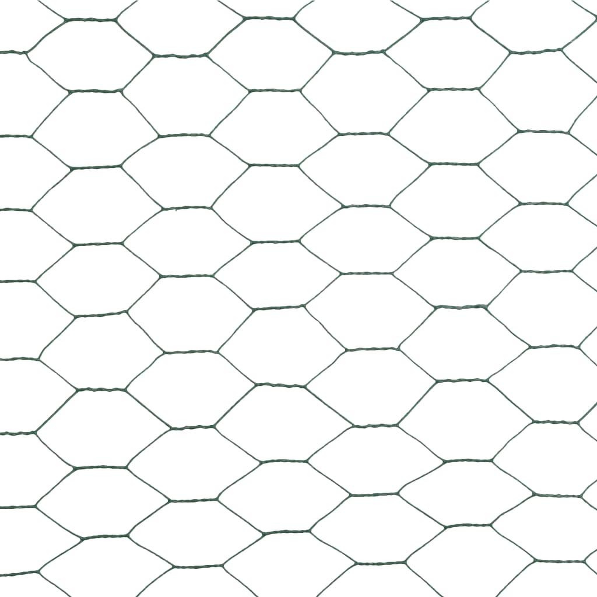 Voir la diapositive 4 : VIDAXL Grillage Acier avec revetement en PVC 25x1,2 m Vert