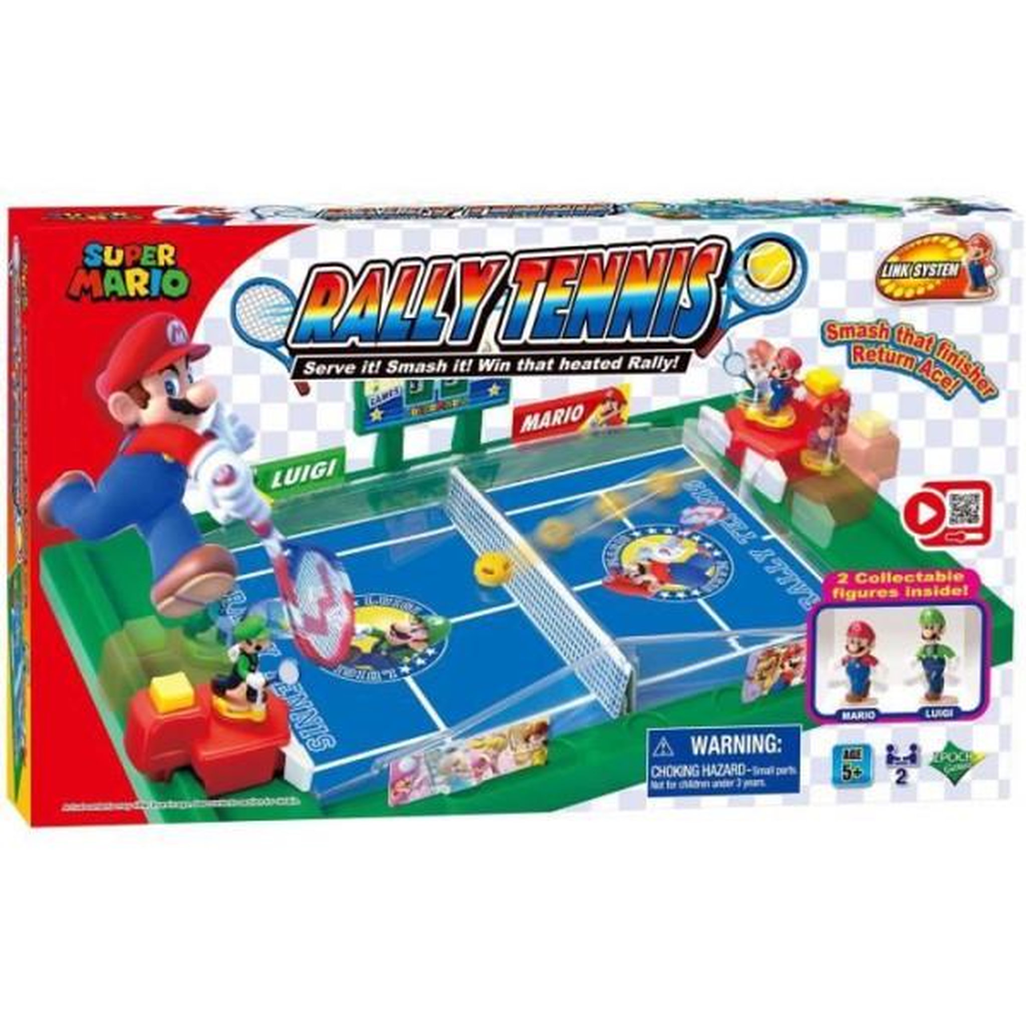 Voir la diapositive 2 : EPOCH Jeu de tennis super mario rally - epoch games - jeu d'ambiance et d'action