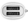 Voir la diapositive 3 : SMEG Grille-pain TSF01WHMEU Blanc mat