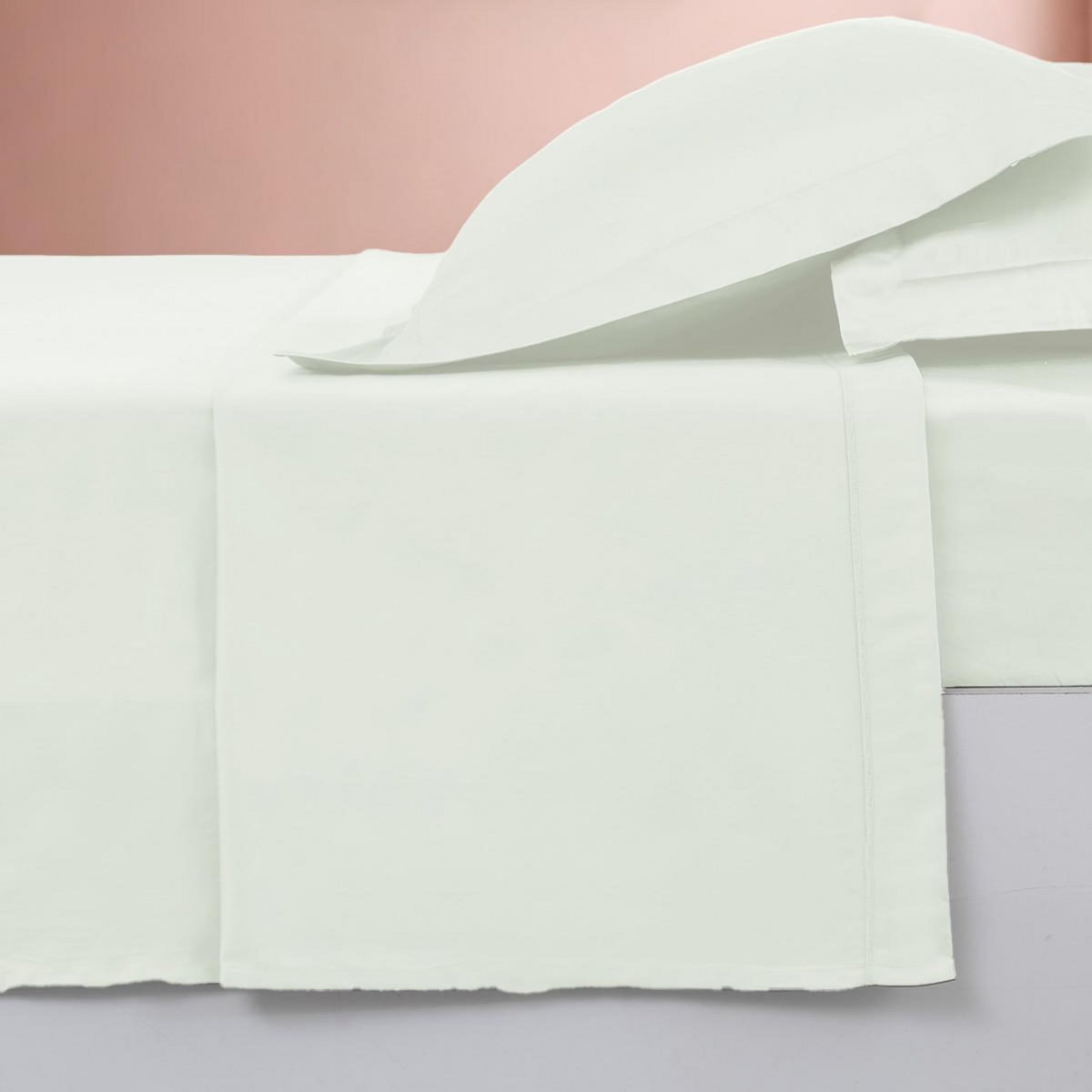 Sensei Maison Drap plat en percale de coton SOFT PERCALE