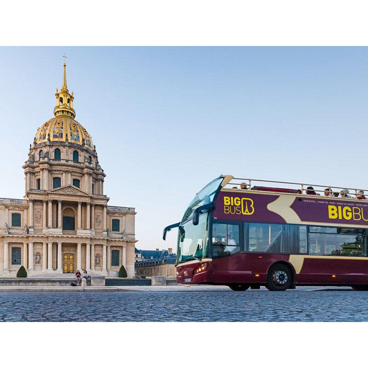 Smartbox Visite de Paris pour 2 à bord d'un bus Hop On, Hop Off à impériale - Coffret Cadeau Sport & Aventure
