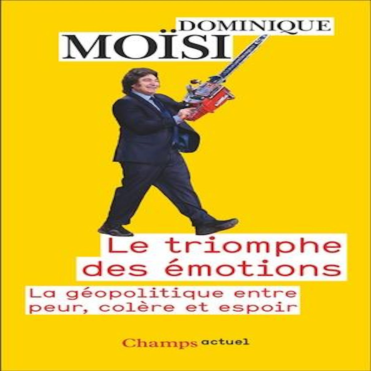 LE TRIOMPHE DES EMOTIONS. LA GEOPOLITIQUE ENTRE PEUR, COLERE ET ESPOIR, Moïsi Dominique