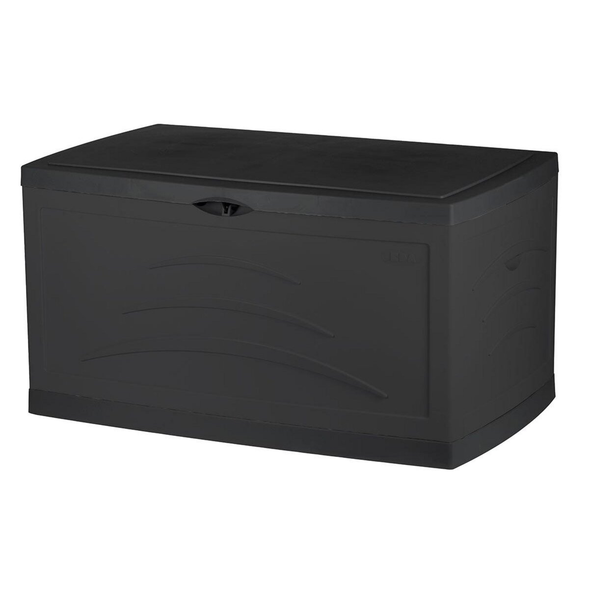 Eda Coffre de rangement Serena - 500 L - Gris Anthracite - Eda