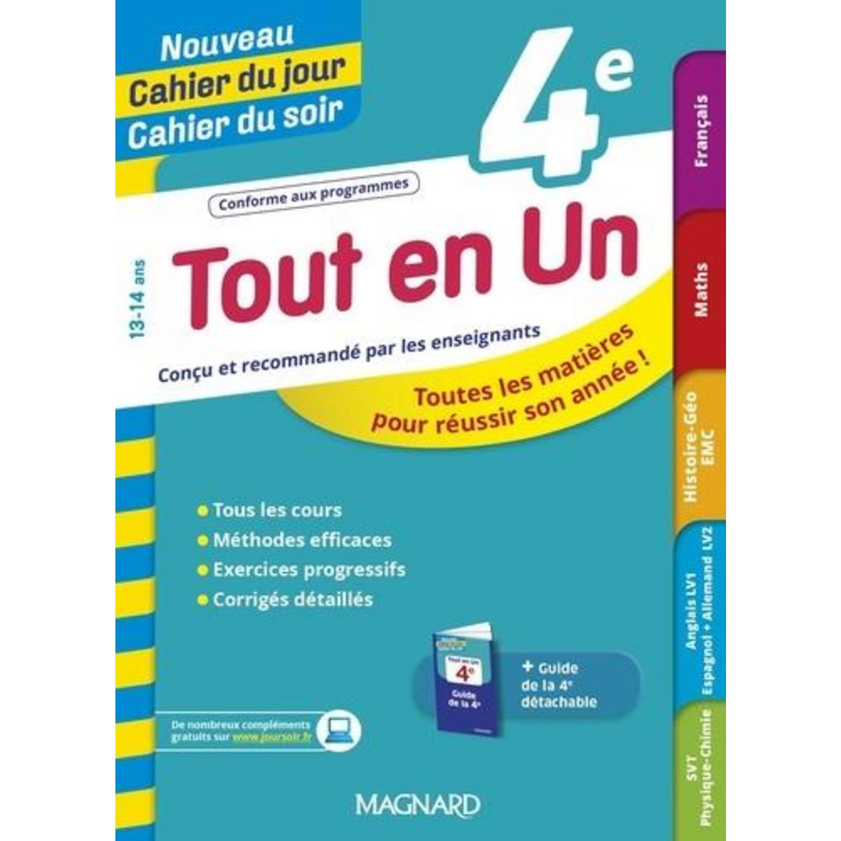 TOUT EN UN 4E. EDITION 2020, Magnard