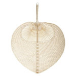 ATMOSPHERA Eventail Déco  Bambou  39cm Naturel