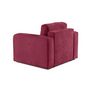 Voir la diapositive 4 : BEST MOBILIER Miro - fauteuil en velours texturé
