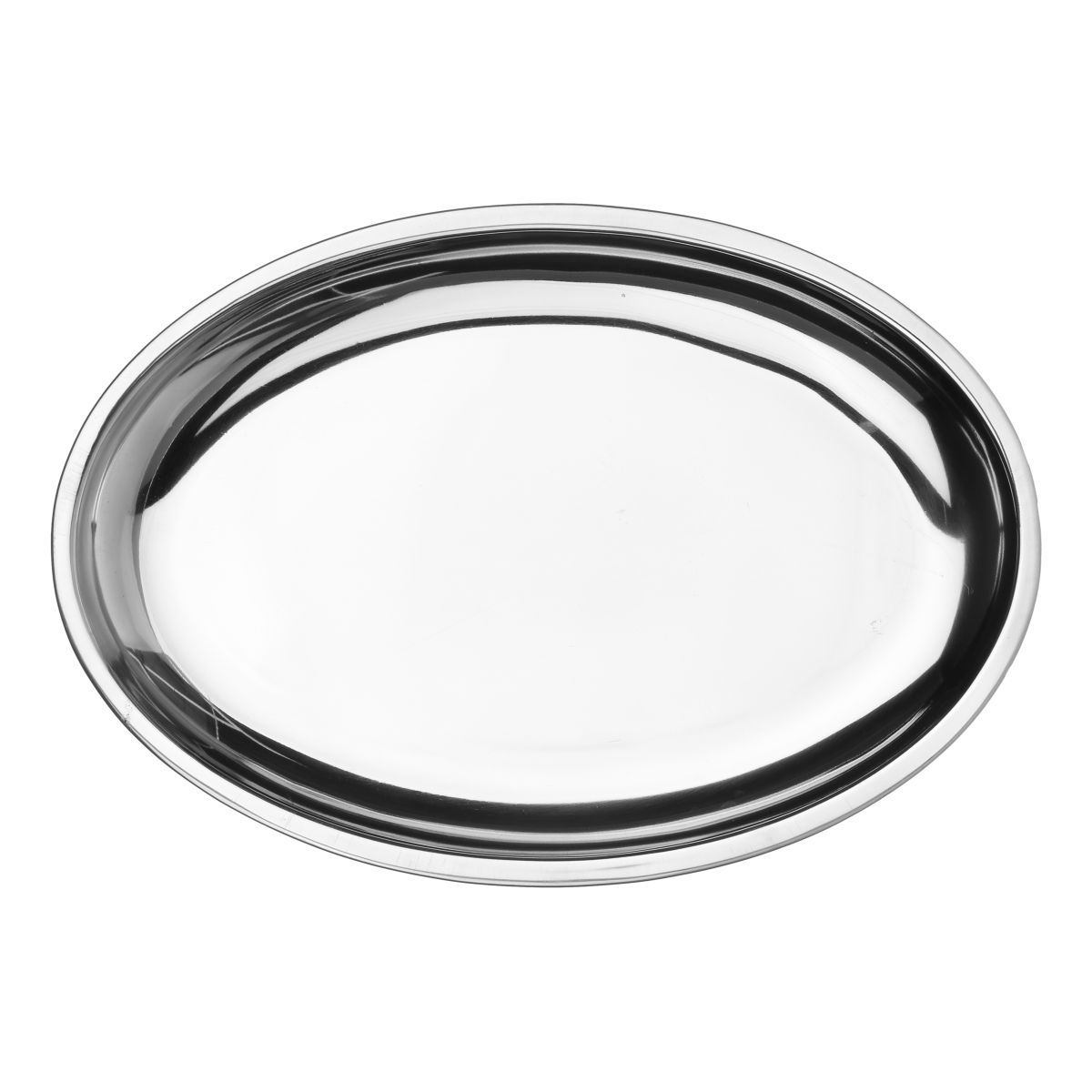 Plat de présentation oval 41cm en inox