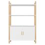 Voir la diapositive 3 : VIDAXL Buffet haut Blanc 80x40x121 cm Bois d'ingenierie