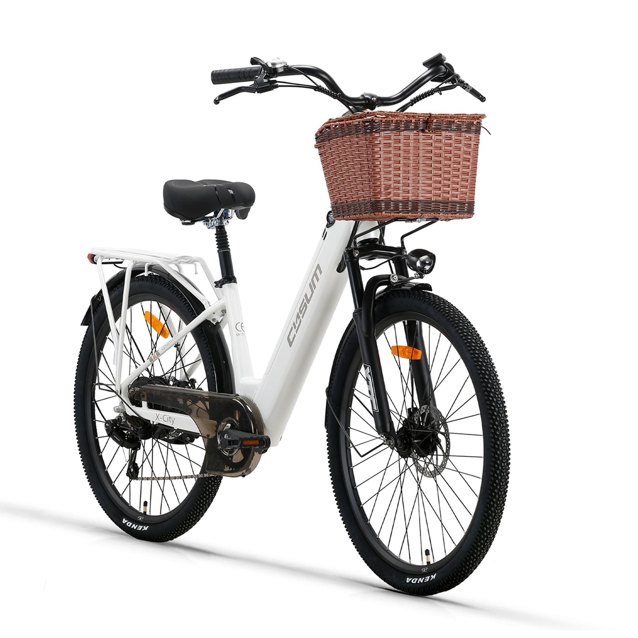 Voir la diapositive 3 : CYSUM Vélo électrique cysum x-city