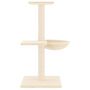 Voir la diapositive 4 : VIDAXL Arbre a chat avec griffoirs en sisal creme 72 cm