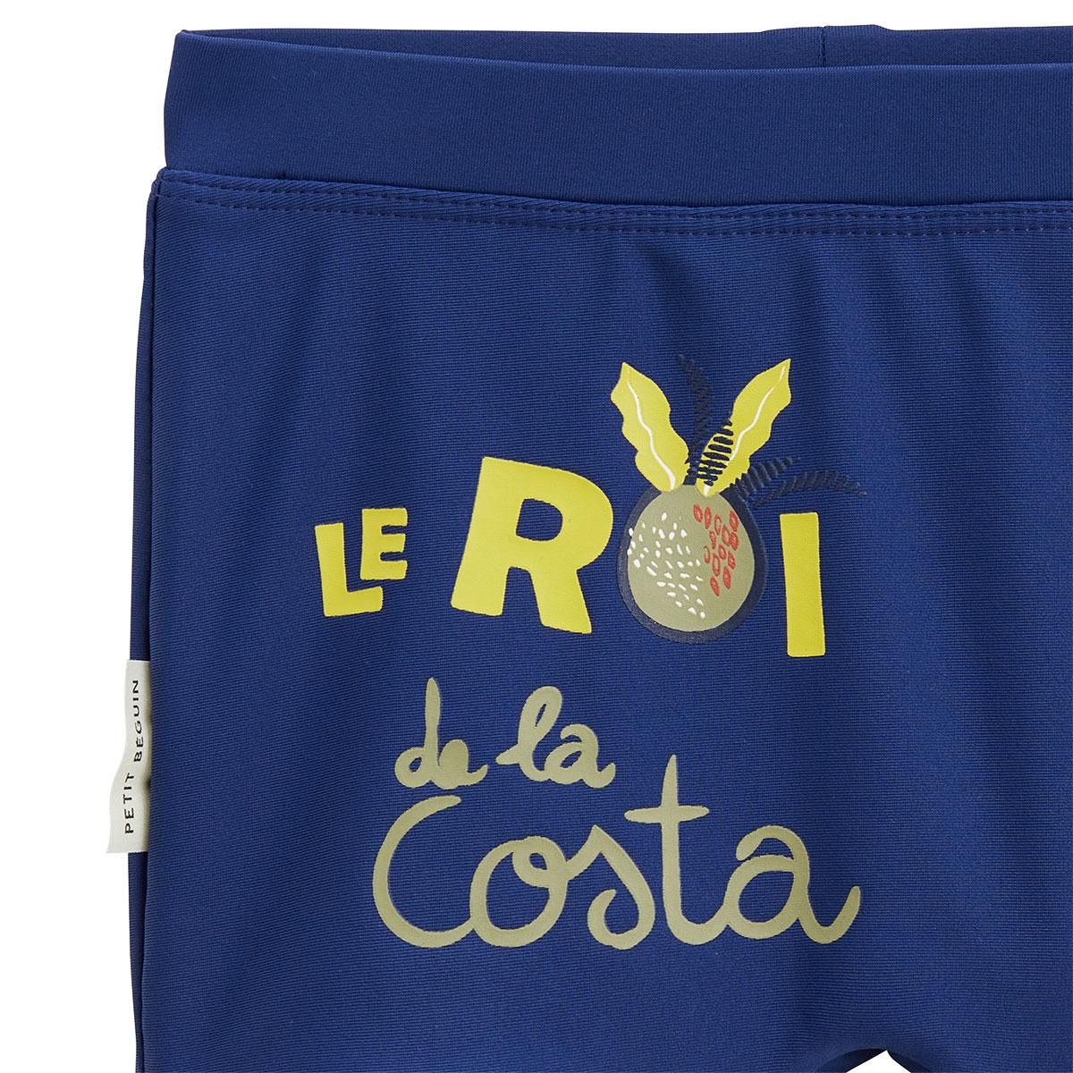 Petit Béguin Maillot de bain bébé 2 pièces t-shirt de protection UV & boxer Costa