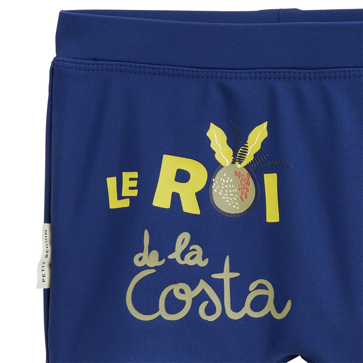 Petit Béguin Maillot de bain bébé 2 pièces t-shirt de protection UV & boxer Costa