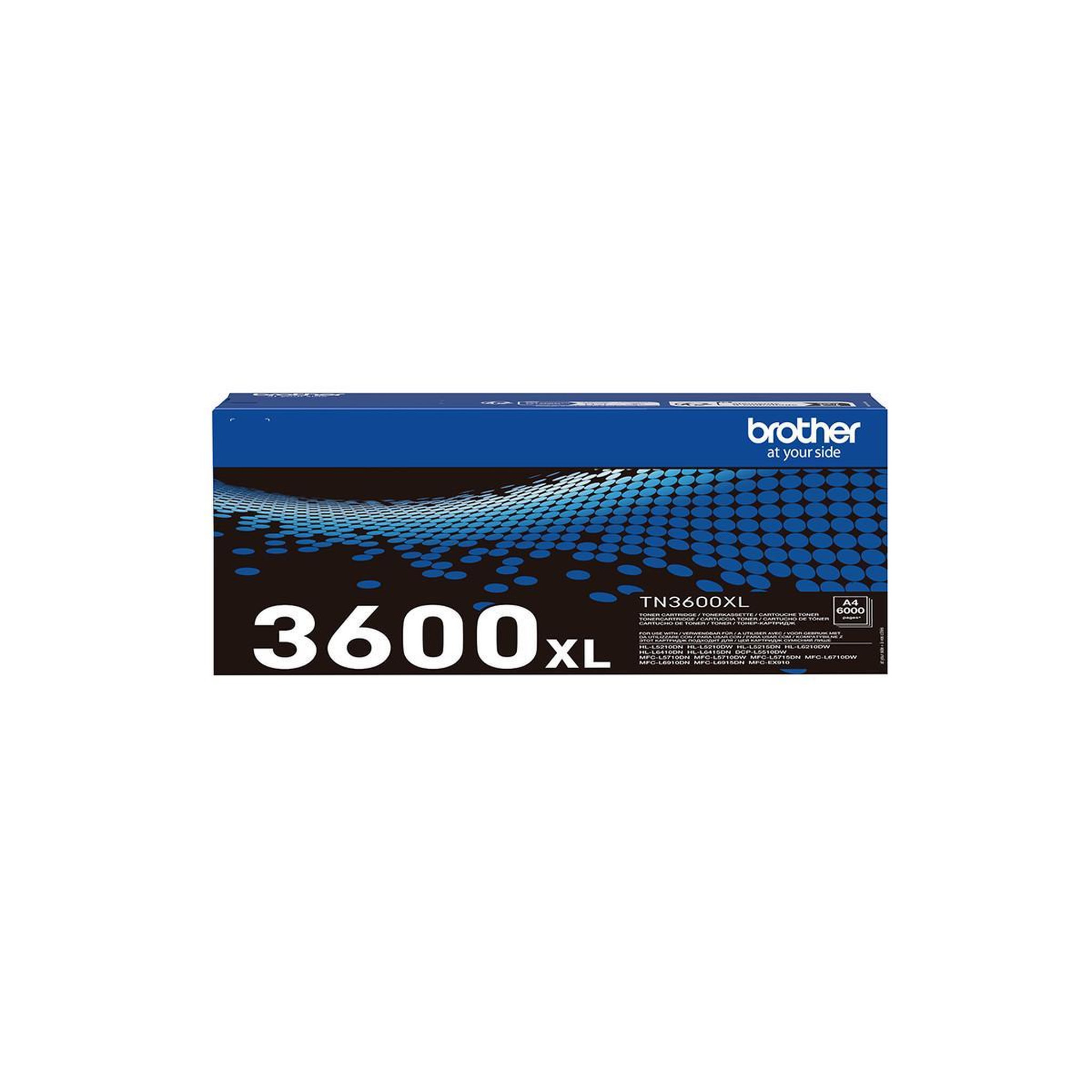 Voir la diapositive 3 : Brother Brother tn-3600xl cartouche de toner 1 pièce(s) original noir