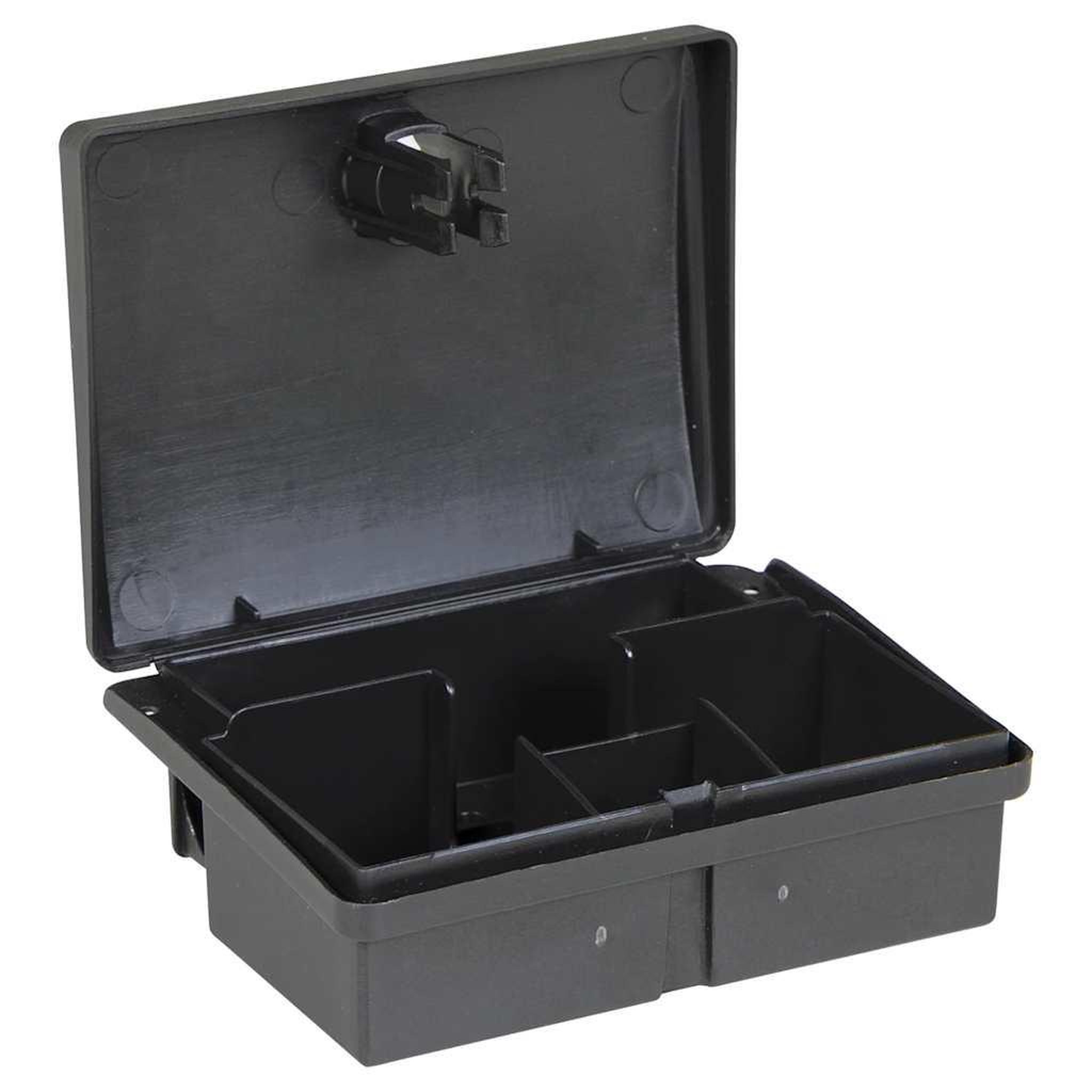 Voir la diapositive 4 : VIDAXL Pieges a souris 5 pcs noir 13x10x4 cm