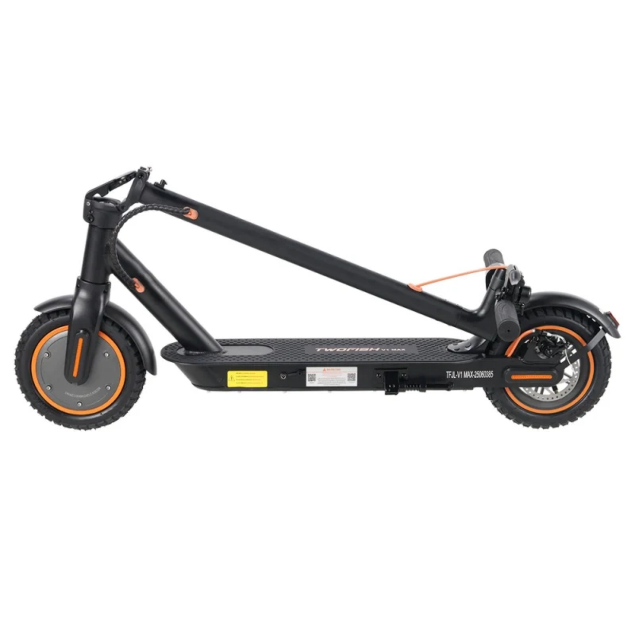 Voir la diapositive 3 : TWOFISH Trottinette électrique TWOFISH V1 MAX, 10 pouces, pliable, noire