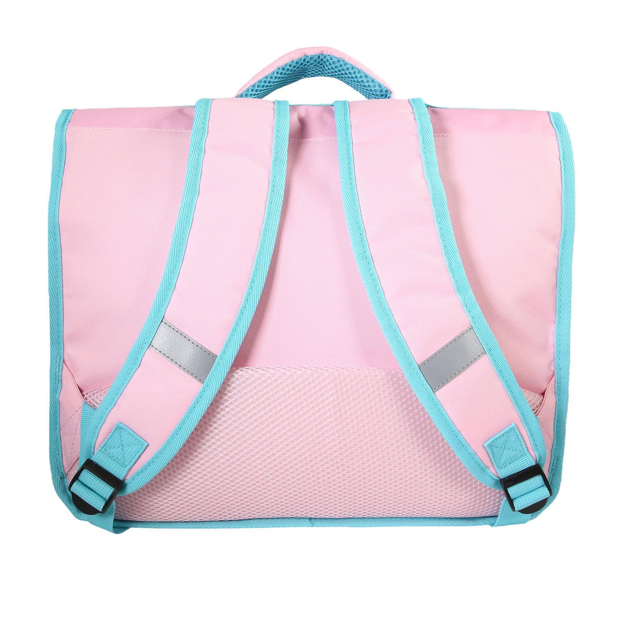 Voir la diapositive 4 : Bagtrotter Cartable Scolaire Primaire 38cm Minnie Rose  2 Compartiments - Bagtrotter