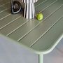 Voir la diapositive 4 : SWEEEK Table de jardin métal 6-8 places, Amelia 160x90xH72.5cm