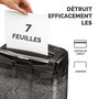 Voir la diapositive 3 : Fellowes Destructeur M-7CM
