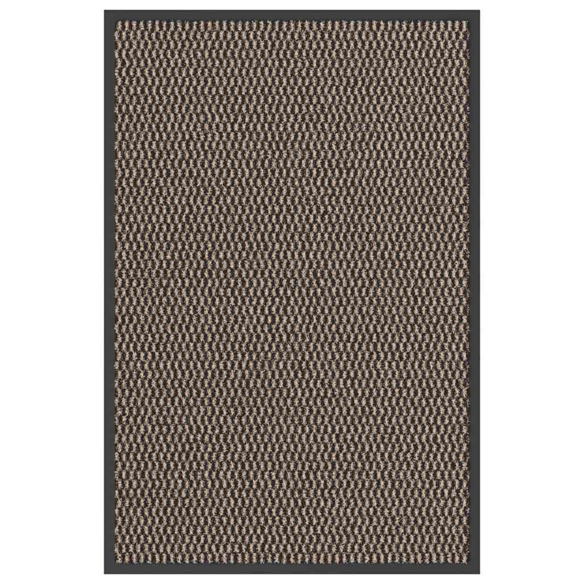 VIDAXL Paillasson marron 60x90 cm