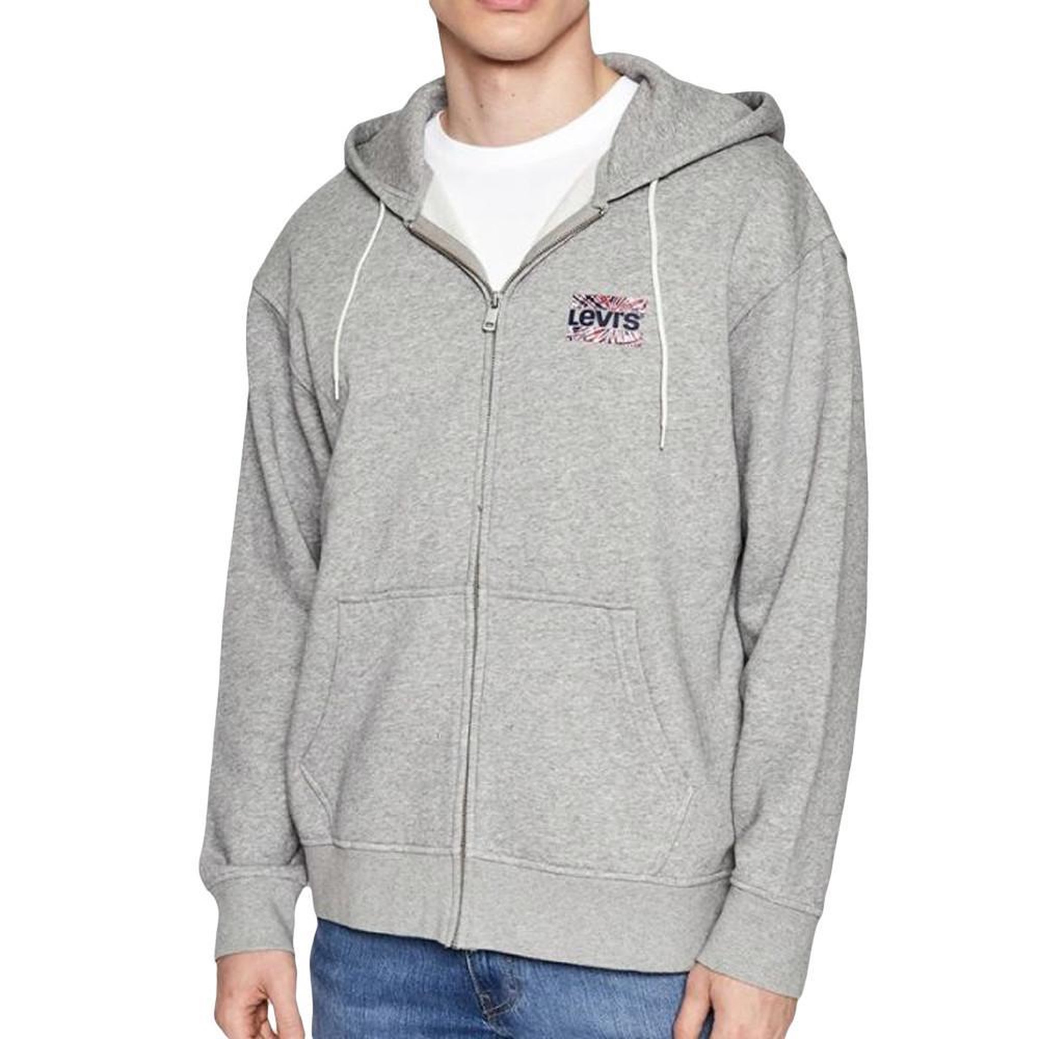 Levi's Sweat zip  Homme Levi's Zipup. Coloris disponibles : Gris