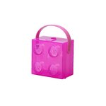 ROOM COPENHAGEN Boîte LEGO Copenhagen violet transparent