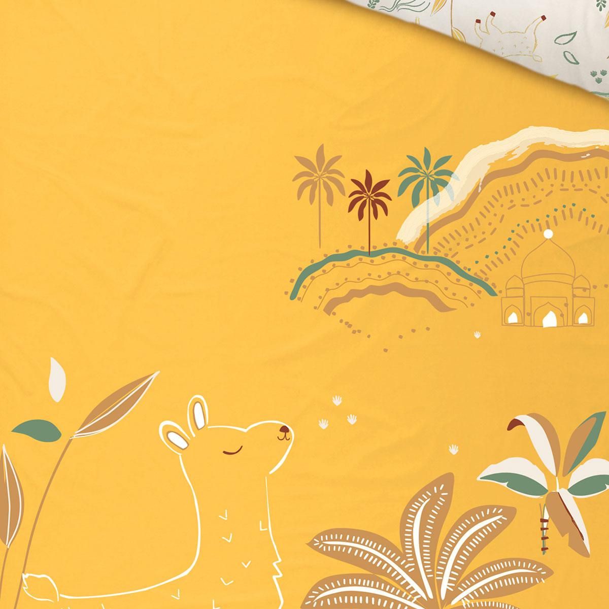 Petit Béguin Housse de couette enfant + taie d'oreiller Gabin