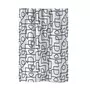 Douceur d'Intérieur Rideau de douche polyester 180x200 Labyrinthe