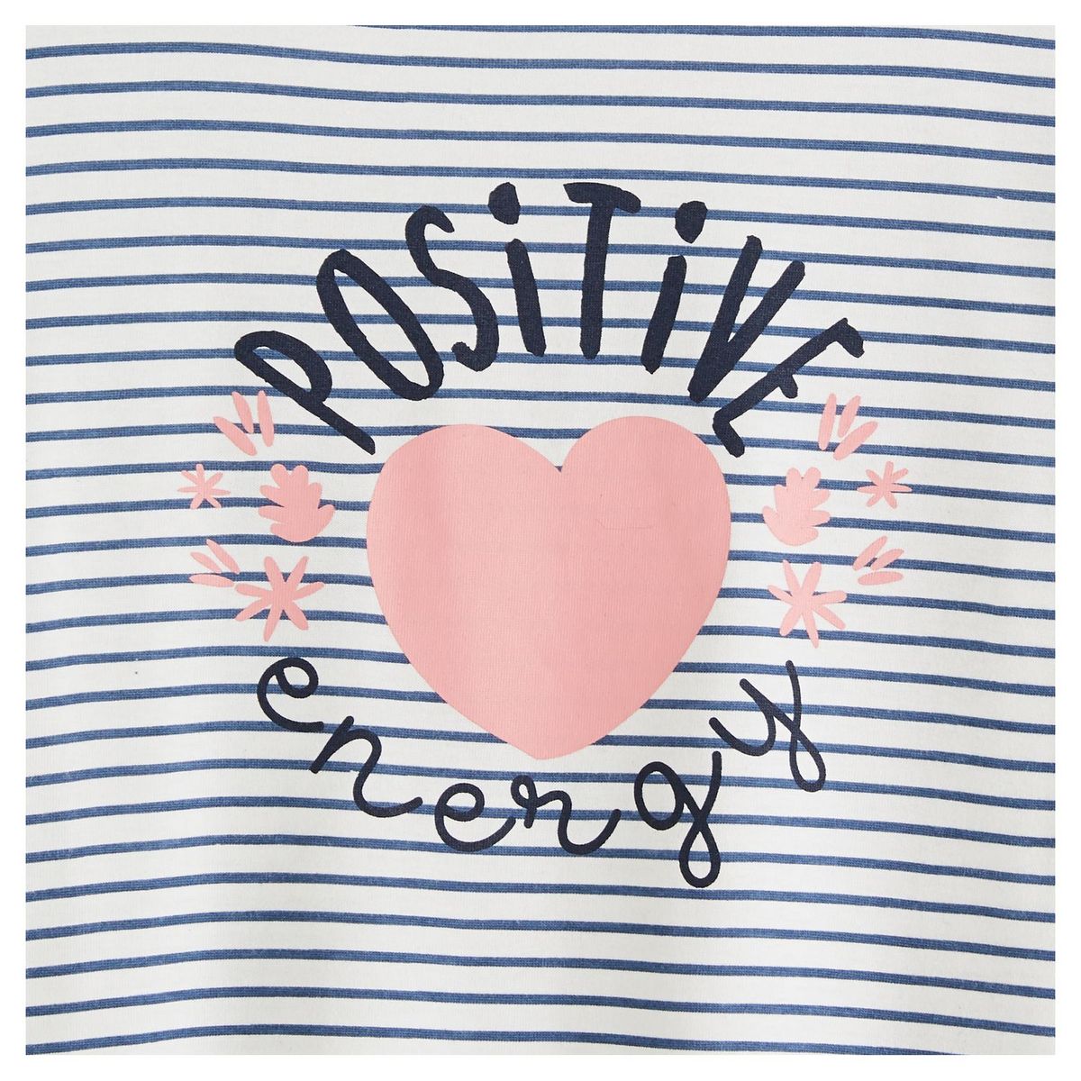 IN EXTENSO T-shirt manches longues à rayures fille