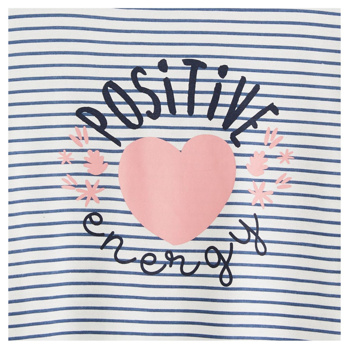 IN EXTENSO T-shirt manches longues à rayures fille