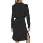 Voir la diapositive 2 : Vila Robe Chemise Noir Femme Vila Fini