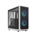 Fractal Design Focus 2 RGB White TG Clear Tint